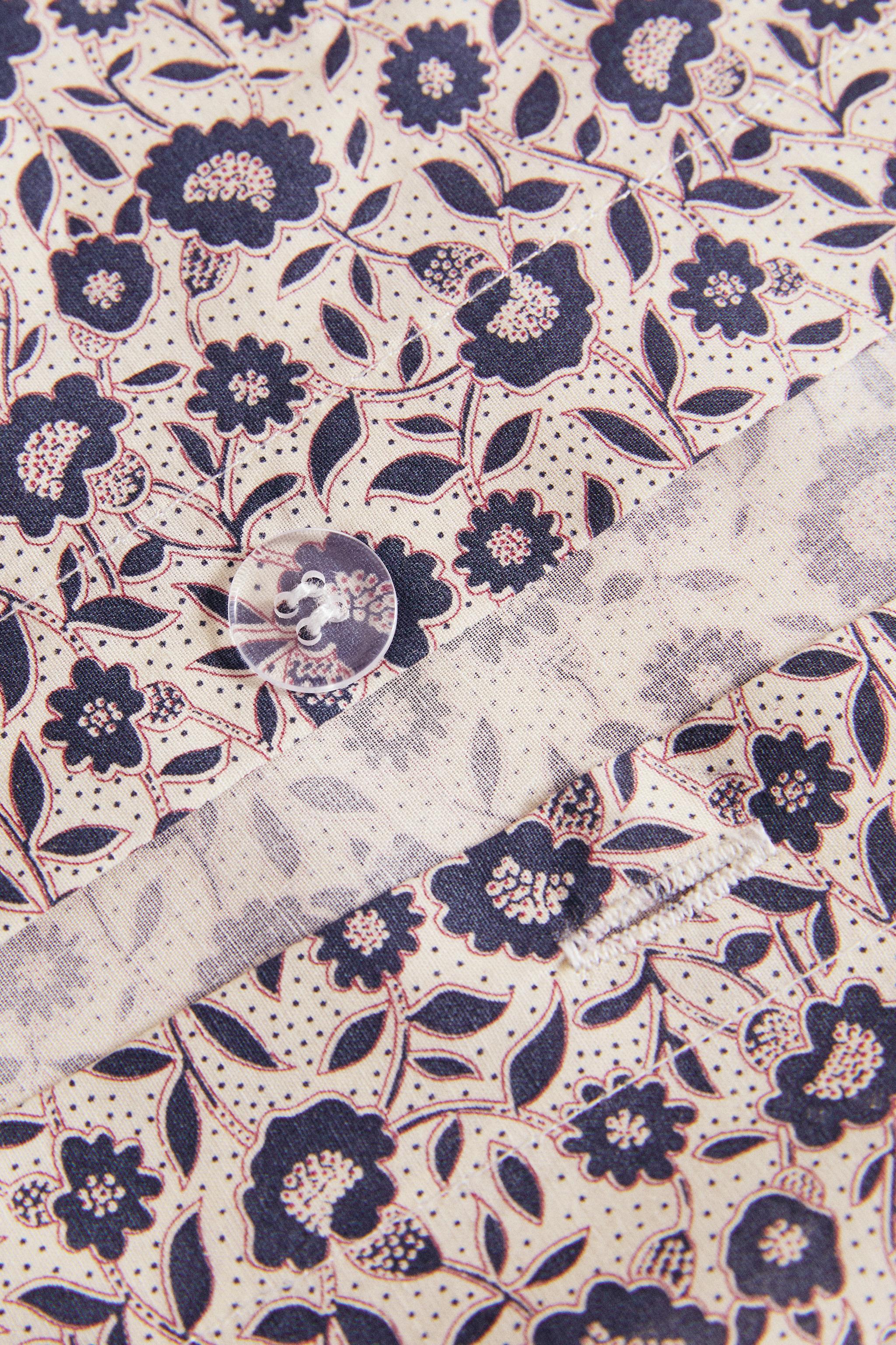 KIDS FLORAL COTTON DUVET COVER